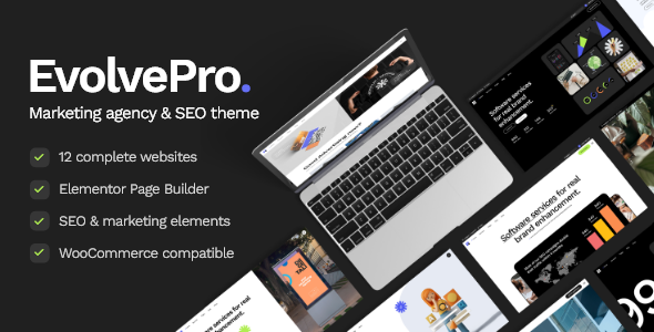 EvolvePro - Marketing Agency SEO WordPress Theme EvolvePro - Marketing Agency SEO WordPress Theme