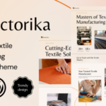 Factorika - Fashion Textile Manufacturing WordPress Theme