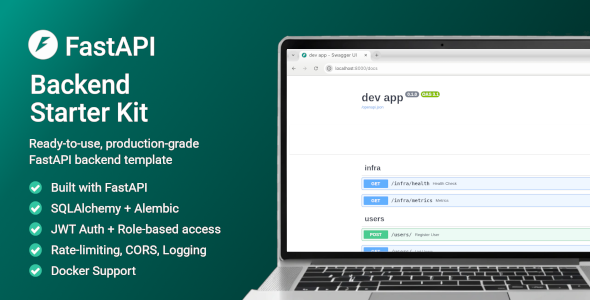 FastAPI Backend Starter Kit – Ready-to-Use Template FastAPI Backend Starter Kit – Ready-to-Use Template