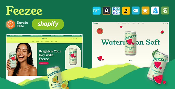Feezee - Food and Beverage Shopify Playful Theme Feezee - Food and Beverage Shopify Playful Theme