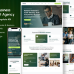 Finor – Audit Accounting Business Consulting Elementor Template Kit