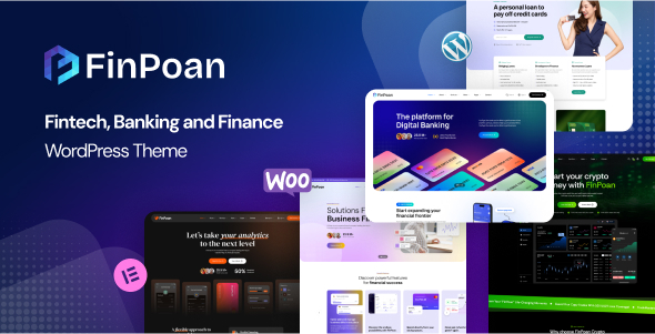 FinPoan - Fintech, Banking and Finance WordPress Theme FinPoan - Fintech, Banking and Finance WordPress Theme