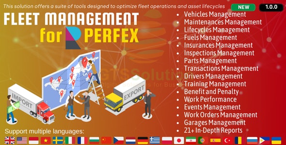 Fleet Management module for Perfex CRM Fleet Management module for Perfex CRM