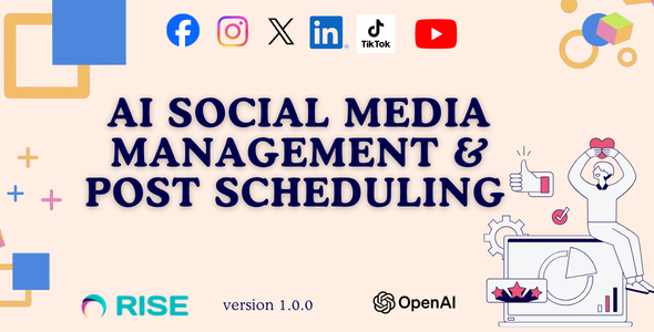 FlexSocial - AI Social Media Management and Post Scheduling for RISE CRM FlexSocial - AI Social Media Management and Post Scheduling for RISE CRM