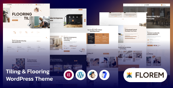 Florem - Tiling Flooring WordPress Theme
