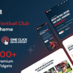 Footclub - Soccer and Football Club WordPress Theme