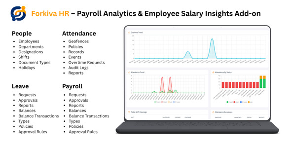 Forkiva HR – Payroll Analytics Salary Insights Add-on for Forkiva POS Forkiva HR – Payroll Analytics Salary Insights Add-on for Forkiva POS