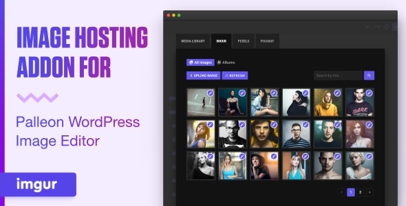 Furcifer - Imgur Image Hosting Addon For Palleon WordPress Image Editor Furcifer - Imgur Image Hosting Addon For Palleon WordPress Image Editor