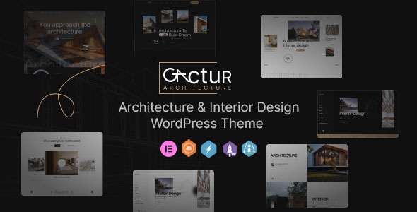 Gactur - Architecture Interior Design WordPress Theme