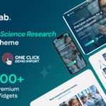Genlab - Laboratory Science Research WordPress Theme