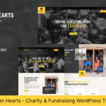Golden Hearts - Fundraising Charity WordPress Theme