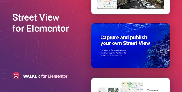 Google Street View for Elementor – Walker Google Street View for Elementor – Walker