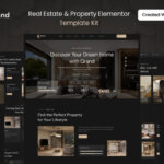 Grand - Real Estate Property Elementor Template Kit