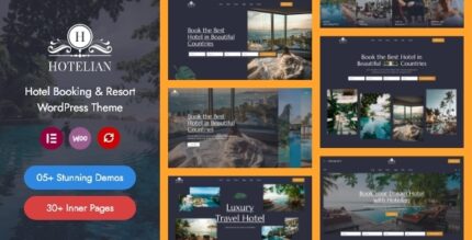 Hotelian - Hotel Booking Resort WordPress Theme