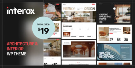 Interox – Architecture Interior Design WordPress Theme