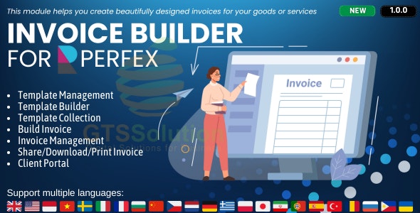 Invoice Builder module for Perfex CRM Invoice Builder module for Perfex CRM