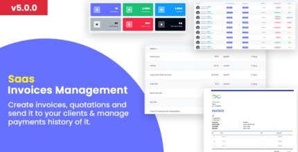 Invoice SaaS Management System - Accounting and Billing tool / Laravel Invoice Management