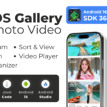 iOS Gallery Photo Video with AdMob Facebook Ads Android