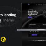 Ironik - ICO Crypto Landing WordPress Theme