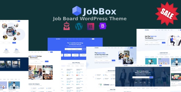 JobBox - Job Board Career Portal Recruitment Agency WordPress Theme JobBox - Job Board Career Portal Recruitment Agency WordPress Theme