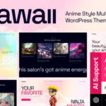 Kawaii - Anime Creative Original WordPress Theme