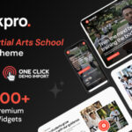 Kickpro - Karate Martial Arts School WordPress Theme