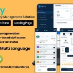 LabEasy - Complete Laboratory Management Software | Admin Panel Website and Mobile App UI | SaaS