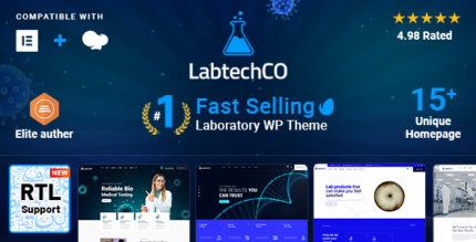 LabtechCO | Laboratory Science Research WordPress Theme