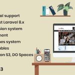 LaraMag - Laravel News Magazine Multilingual System