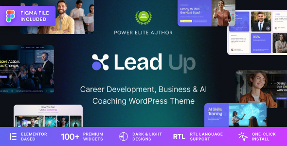 Lead Up - Mentoring Business Coaching WordPress Theme