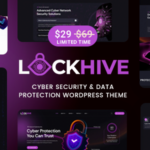Lockhive – Cyber Security WordPress Theme