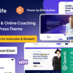 MasterLife - Education LMS Online Coaching Courses WordPress Theme