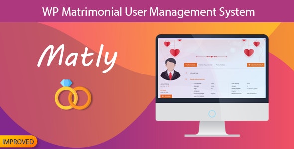 Matly | WordPress Matrimonial User Management System Matly | WordPress Matrimonial User Management System