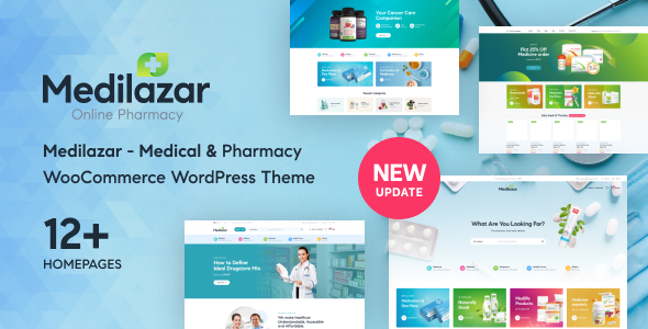 Medilazar - Pharmacy Medical WooCommerce WordPress Theme Medilazar - Pharmacy Medical WooCommerce WordPress Theme