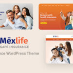 Mexlife - Insurance WordPress Theme for Agencies Brokers