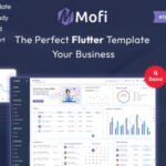 Mofi - Multipurpose Flutter Admin Panel Dashboard Template | Flutter UI Kit