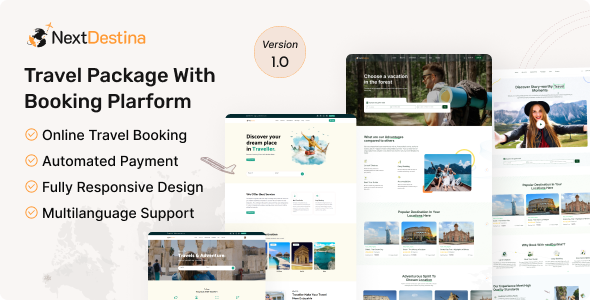 Next Destina - A Complete Agency Based Tour and Travel Booking Platform Next Destina - A Complete Agency Based Tour and Travel Booking Platform