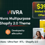 Nivra – High-Performance Multipurpose Shopify 2.0 Theme (14+ Demos)