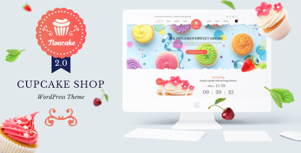 Noucake - Bakery WordPress Theme Noucake - Bakery WordPress Theme