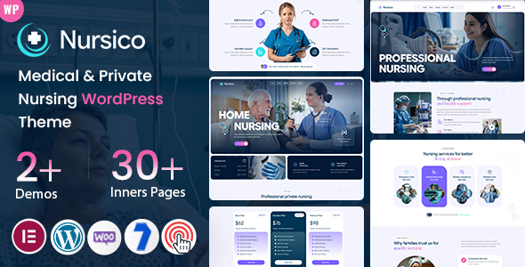 Nursico - Medical Private Nursing WordPress Theme Nursico - Medical Private Nursing WordPress Theme