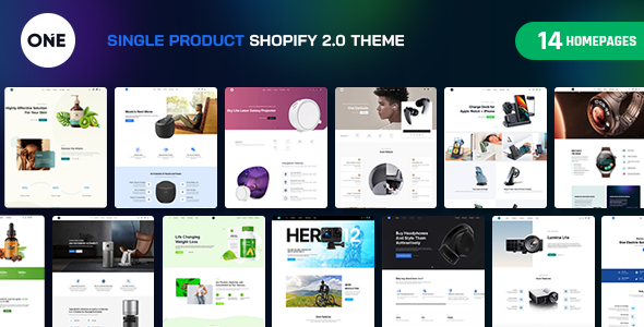 One - Single Product Shopify 2.0 Theme One - Single Product Shopify 2.0 Theme