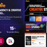 OneCreative – Digital Agency Creative Portfolio Elementor Templates Kit