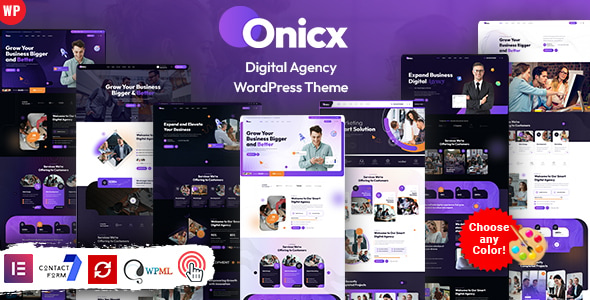 Onicx - Digital Agency WordPress Onicx - Digital Agency WordPress