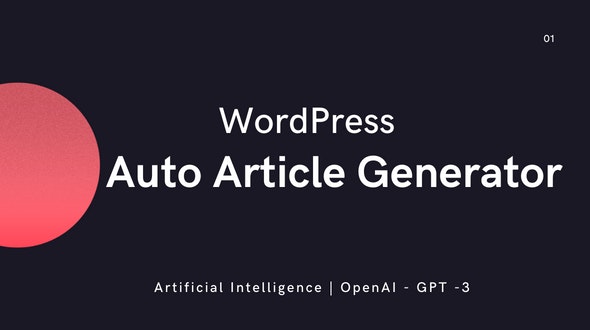 OpenAI Article Writer - GPT-3 OpenAI Article Writer - GPT-3