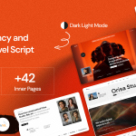 Orisa - Creative Agency Portfolio Laravel CMS