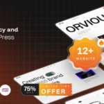 Orvio - Creative Agency and Portfolio WordPress Theme
