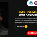 Personal Portfolio WordPress Theme | Tunis