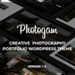 Photogam - Creative Photography Portfolio WordPress Theme