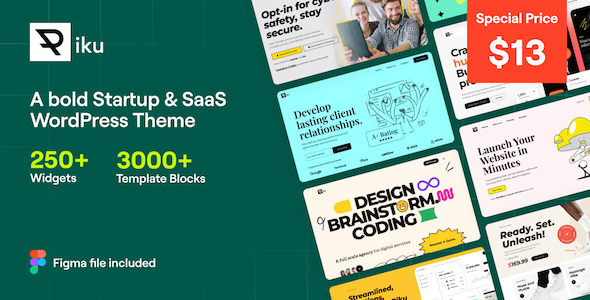 Piku - Startup SaaS WordPress Theme Piku - Startup SaaS WordPress Theme