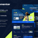 Podello - Padel Club Community Elementor Template Kit